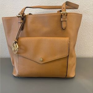 Michael Kors Caramel Leather Tote